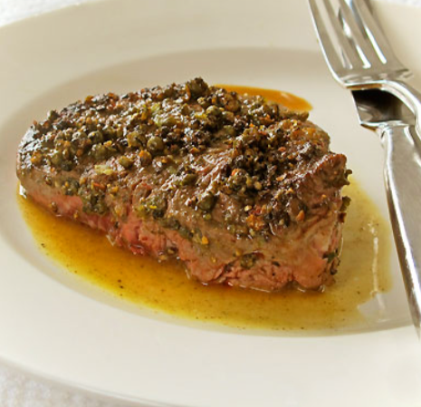 Captain fillet with green pepper